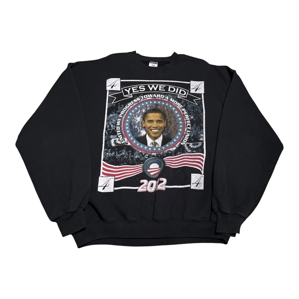 Jerzees 2012 Barack Obama Martin Luther King Jr Campaign President Sweatshirt XL
